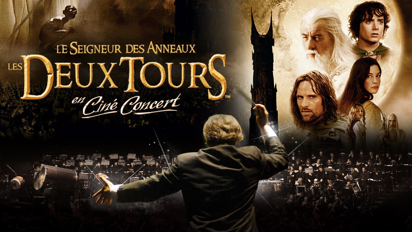 Le Seigneur des anneaux en ciné-concert : Le Retour du roi • Octobre 2023 •  Tournée en France • Paris Lille Nantes Bordeaux Lyon Strasbourg